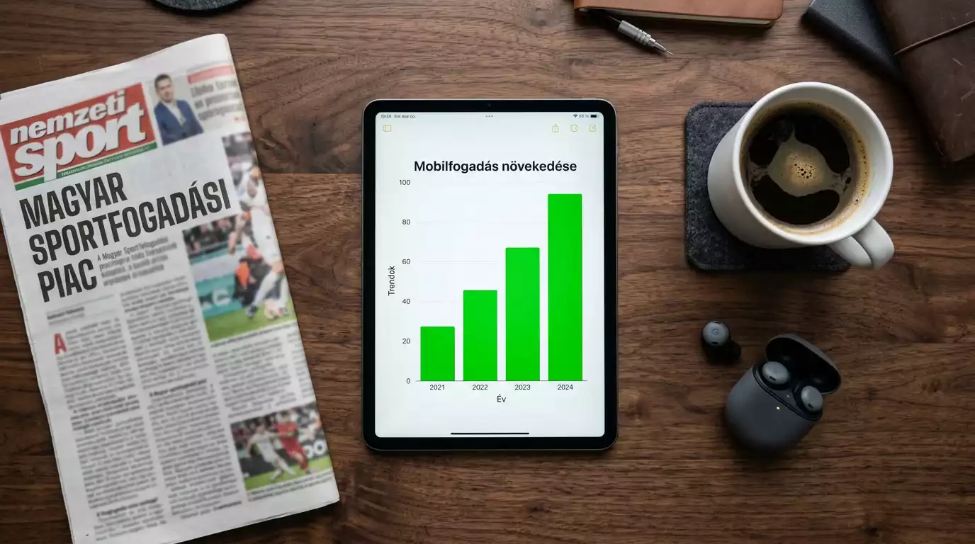 Magyar sportfogadási piac mobilfogadás növekedése